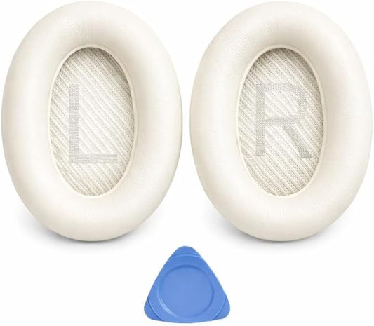 Replacement Ear Pads for Bose QuietComfort 35 (QC35) & Quiet Comfort 35 II (QC35 ii) Headphones, Soft Protein Leather Ear Cushions with Noise Isolation, Memory Foam, Extra Durability