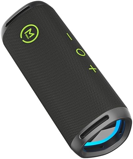 Morpheus 360 Sound Stage Pro – CES 2025 Award Winner, 35W Loud Portable Bluetooth 5.4 Speaker with Deep Bass, IP67 Waterproof & Dustproof, 20-Hour Battery, RGB Lights, TWS Dual Pairing & Built-in Mic