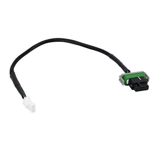 12.0 Inch Extended Instrument Electronics Harness Cable Wiring, 30mm, Compatible with Harley Davidson Fat Bob, Sport Glide, Fat Boy 2018-26