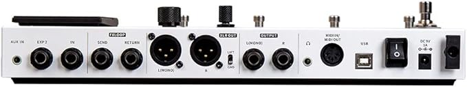 MOOER GE250 Multi Effects Processor with FX Loop, Tone Capture, MIDI Function, Global EQ, Drum Machine, Stereo Looper