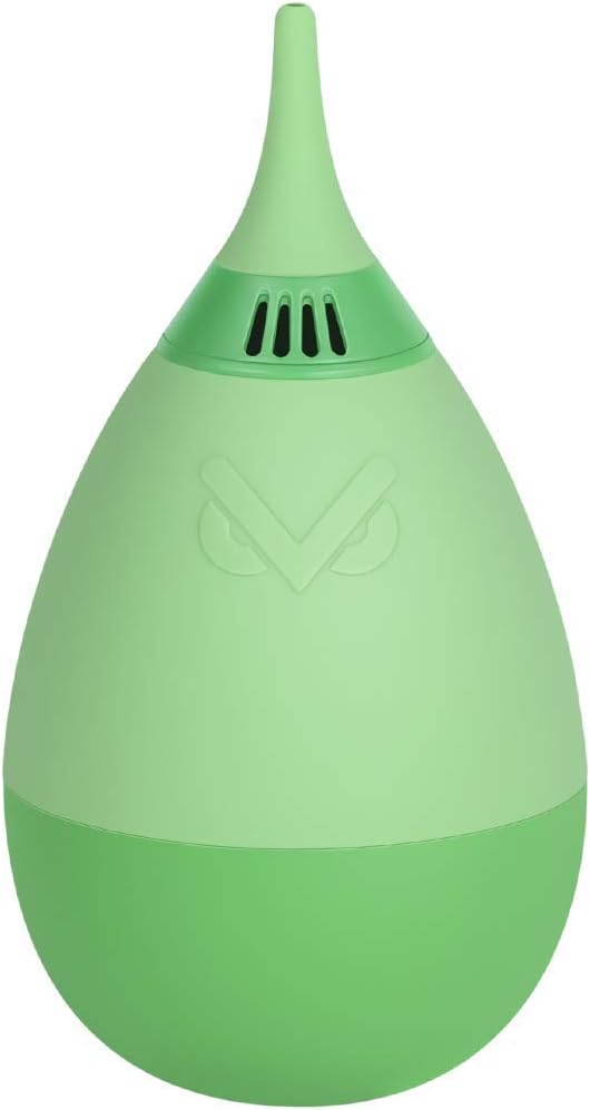 VSGO V-B014E Air Blaster with Filter Tumbler Design Lens Cleaning Blower Compressed Air for Digital Camera Lens & Sensor Cleaning (Apple Green) and VSGO V-P03E Power-Switch Lens Cleaning Pen