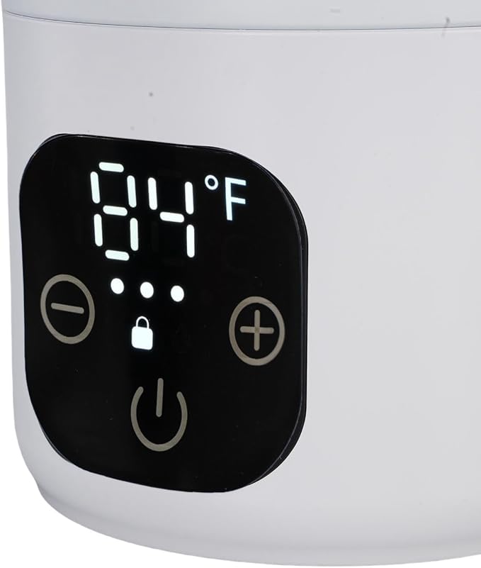 Pissente Travel Electric Kettle Cordless Portable Water Heater 500ml USB Fast Heating 316 Stainless Steel with Adjustable Temperature for Tea Coffee Milk