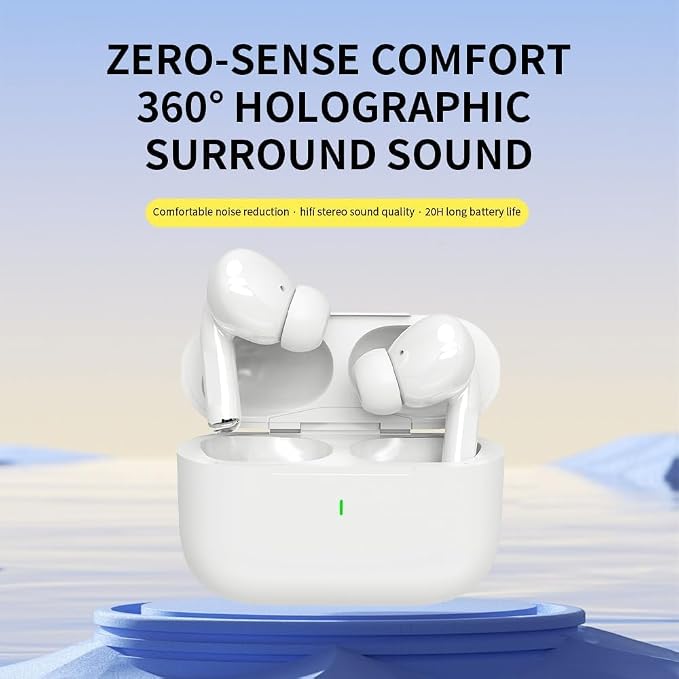 Wireless Ear Buds Airpod Pro (2nd Generation), Bluetooth Headphones with Charging Case Included, Over 42 Hours of Battery Life, Effortless Setup for iOS/Android