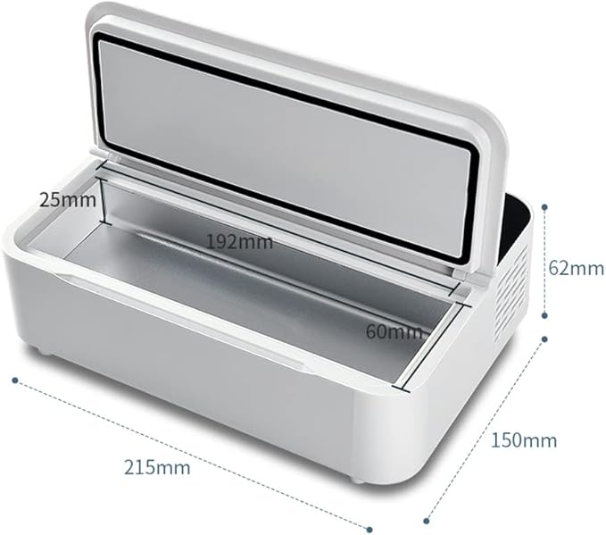 Insulin travel fridge,Mini Drug Refrigerator Keeping Cooling 2-8℃ car Cooler travel case, Portable Diabetic Box (Mini Celsius)