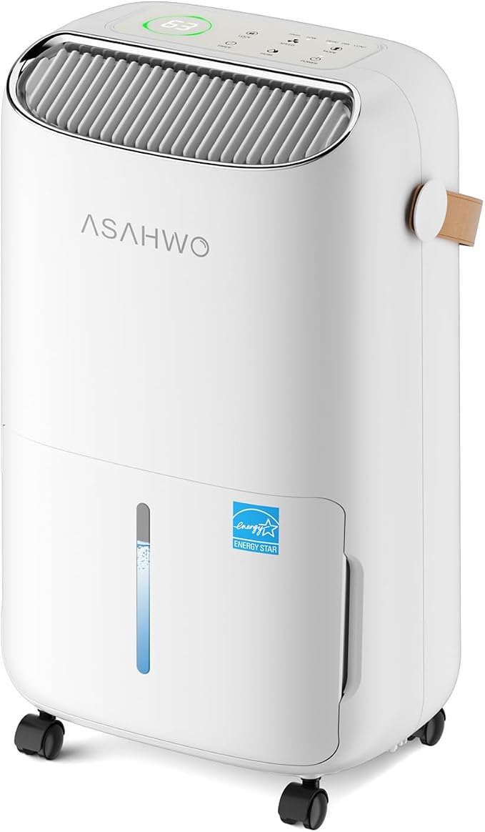 45 Pint 2025 Energy Star Dehumidifier for Spaces up to 4500 Sq.Ft for Basement and Home, Compressor Dehumidifier with Drain Hose,Large Room,Bedroom,Home,Bathroom