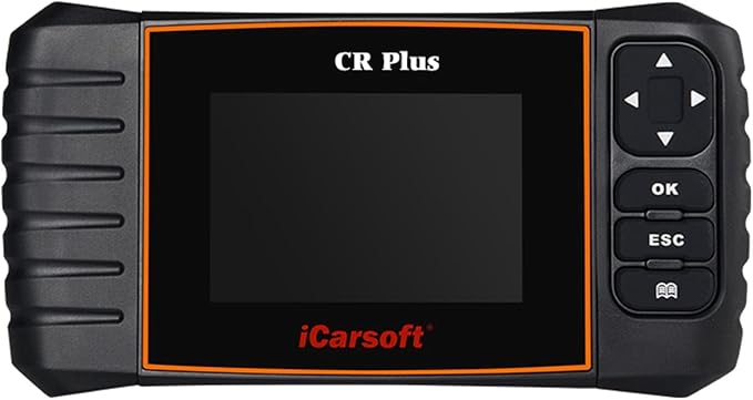 iCarsoft CR Plus Professional Universal OBD2 Diagnostic Scanner for Multi Brand Vehicles ABS SRS Oil Reset