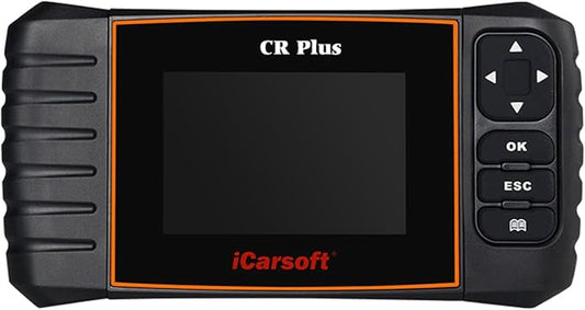 iCarsoft CR Plus Professional Universal OBD2 Diagnostic Scanner for Multi Brand Vehicles ABS SRS Oil Reset