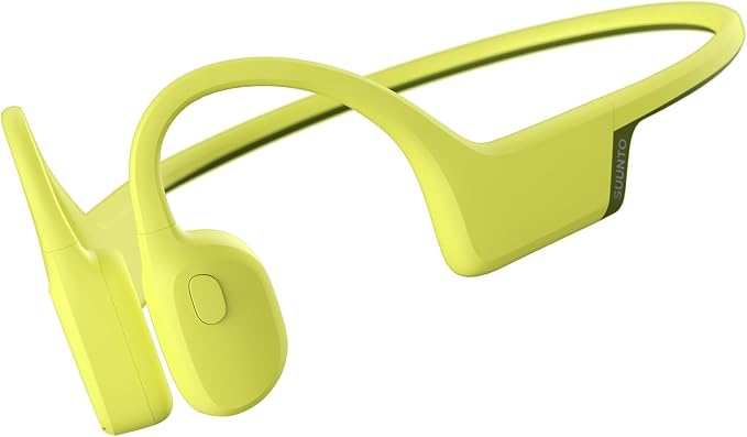SUUNTO Sonic Open-Ear Bone Conduction Sports Headphone, Bluetooth Wireless Headset w/Enhanced Bass & Multipoint Connection, 10H Playtime w/Fast Charging, Built-in Dual Mics, Waterproof & Lightweight