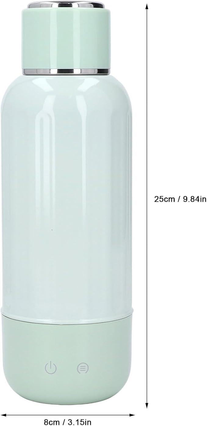 FILFEEL Travel Electric Kettle 316 Stainless Steel Constant Temperature Portable Cordless Electric Water Bottle for Outdoor, with Lightweight Design,Quick Heating, Cordless Heating,
