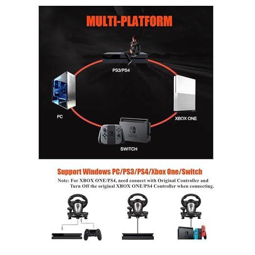 PXN V3II PC Racing Wheel, USB Car Race Sim Game PC Steering Wheel with Pedals for Windows PC/PS3/PS4/Nintendo Switch/Xbox One/Xbox Series X/S
