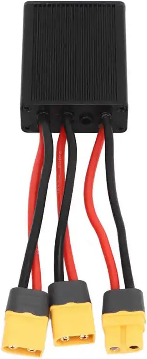 Electric Bike Dual Battery Discharge Converter 30A 24-72VDC Dual Pack Switch Balancer Double Battery Parallel Module with XT60 Plug for 500w Motor