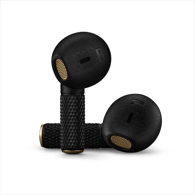 Marshall Minor IV True Wireless Bluetooth Earbuds - 30+ Hr Playtime with Charging Case | Microphone for Calls | IPX4 Water-Resistant Design - Black