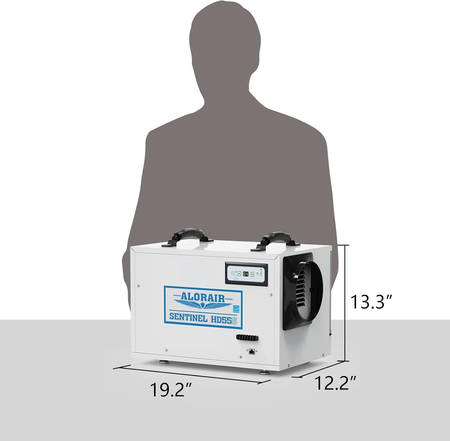 ALORAIR Crawl Space Dehumidifiers 120 PPD Moisture Removal, Crawlspace Dehumidifiers Commercial Dehumidifier for Basement, Auto Defrost, cETL Listed