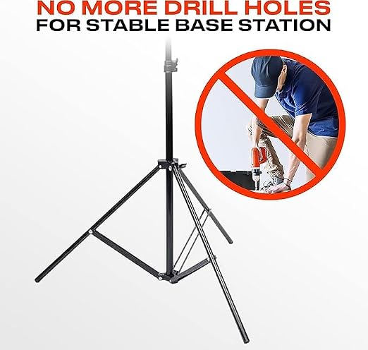 Skywin VR Tripod Stand for HTC Vive Base Station - 1 Adjustable Stand | Stable Tracking, Compatible with HTC Vive, Sensor Stand & Base Station Mount for Vive Sensors or Oculus Rift Constellation