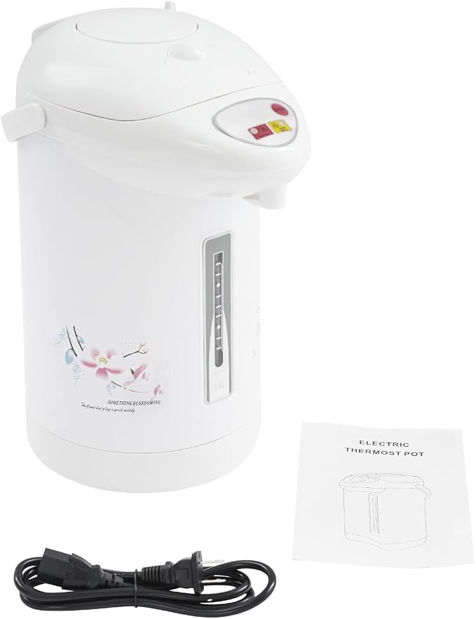 Tabletop Electric Hot Water Urn Pot Dispenser 3L (101 Oz), with 3 Water Dispensing Ways, Safety Lock, Instant Auto Boiler and Warmer, for Tea & Coffee