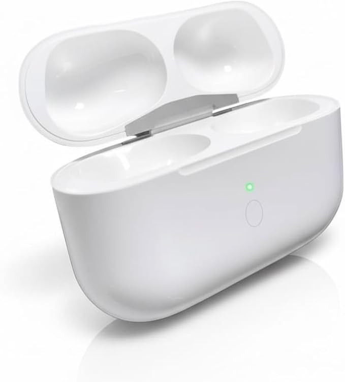 Replacement Charging Case for AirPod Pro 2 and 1 gen, Wireless Charging Cases Compatible with AirPod Pro 1st / 2nd, Wired and Wireless Charging, Bluetooth Pairing Sync, USB C Port