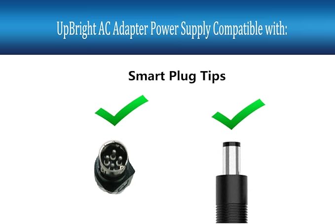 UpBright 4Pin and Barrel Plug 48V AC/DC Adapter Compatible with CS CS-4802000 CS4802000 FJ-SW2027A48002000 Shenzhen Fujia Appliance 48VDC 2A DC48V 2000mA 48.0V 2.0A Switching Power Supply Cord Charger