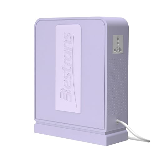 2000W Step Up Transformer 110v to 220v Converter, Heavy Duty Voltage Converter 110v-120v to 220v-240v with Dual Outlets, Overload Protection & Ultra-Quiet for Home Appliances,Light Purple