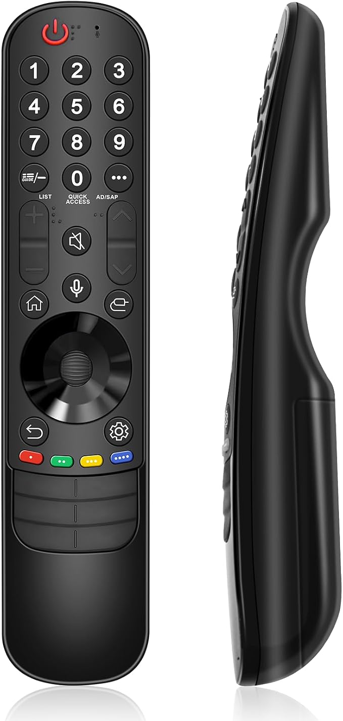 Magic Remote for LG Smart TV Remote Control,for LG TV Remotes AN-MR24GA/23GA/22GA/21GA with Pointer and Voice Function,Replacement for 2019-2024 UHD QNED NanoCell MiniLED OLED C4 C3 C2 C1 G4 Smart TVs