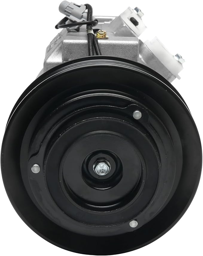 Replacement AC Compressor and Clutch Kit - Compatible with Toyota Vehicles - 2003, 2004, 2005, 2006, 2007, 2008 Corolla, Matrix 1.8L - Replaces 8832002120, CO 27000C, CS20101, 295525NH, 144004C, 1419N