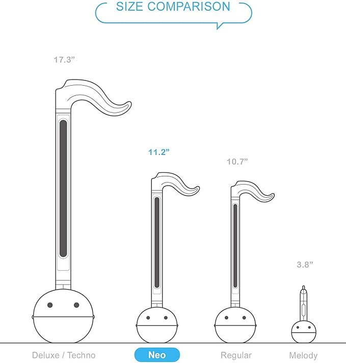 Otamatone "Neo 10th Anniversary Special Edition [Japanese Version] Black - Japanese Electronic Musical Instrument Synthesizer