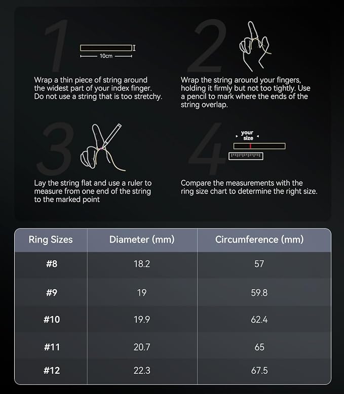 8.0 Smart Ring and Charging Case【Industry First – 0 Measurement Error】【IP68 Waterproof】 2025 Smart Ring for Women & Men for Sleep Tracking Wearable Device,Fitness Ring Silver 12#