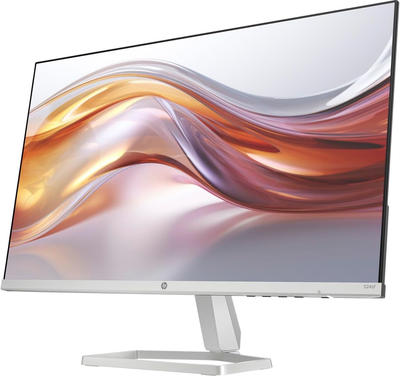 HP Series 5 524sf Monitor (Replaces M24f) 24" IPS FHD 300 nits Display, -5 to +25 Degrees Adjustable Tilt, Flicker Free, Anti-Glare, 1x HDMI, Black/Silver w/Dockztorm HUB USB Port Expander (2 Pack)