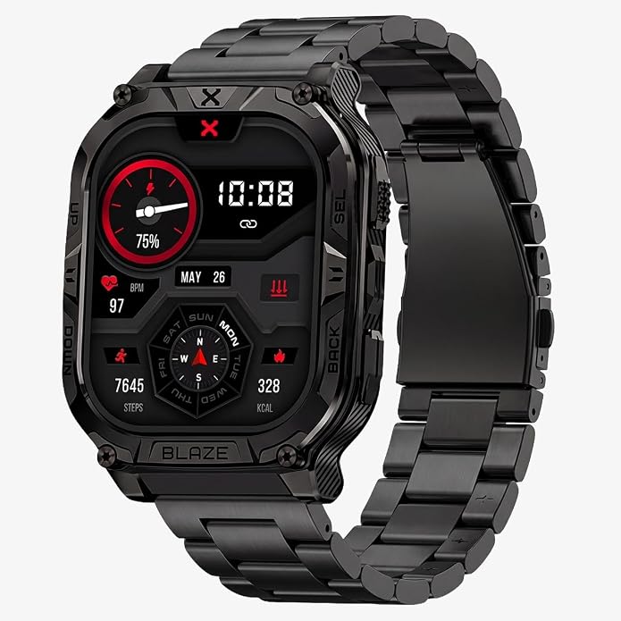 CARBINOX Band Durable 22mm Compatible Smartwatches Adjustable, Secure Fit