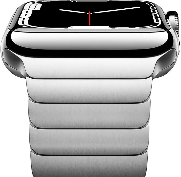 NewWays Titanium & Stainless Steel Link Bracelet for Apple Watch Band Ultra 3 2 1 Band 49mm Series11 10 46mm 42mm 45mm 44mm 41mm 40mm 38mm Series 3-11