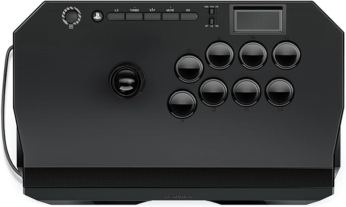 Qanba N3 Drone 2 Wired Joystick for PlayStation 5/4 and PC (Fighting Stick) Officially Licensed Sony Product
