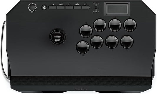 Qanba N3 Drone 2 Wired Joystick for PlayStation 5/4 and PC (Fighting Stick) Officially Licensed Sony Product