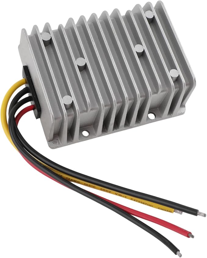 DC 12V to 36V Power Converter - 10A 360W Auto Boost Regulator Reducer, 12 Volt Step - Up Voltage Transformer Supply Module for Golf Cart
