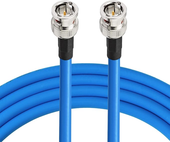 Superbat 3G 6G SDI Cable 150ft BNC SDI Video Cable 75 Ohm Belden 1694A Support 6G 3G-SDI HD-SDI Video Security Camera, Converter