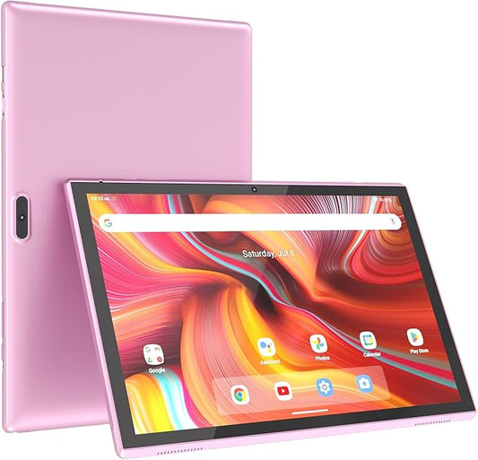 Tablet 10 Inch Tablets, Google Android Tablet 10", Quad-Core Processor Tableta Computer with 32GB ROM 2GB RAM, 2MP+8MP Camera WiFi BT 10.1 in HD Display Tab, 6000mAh Long Battery Life Tablets PC New.