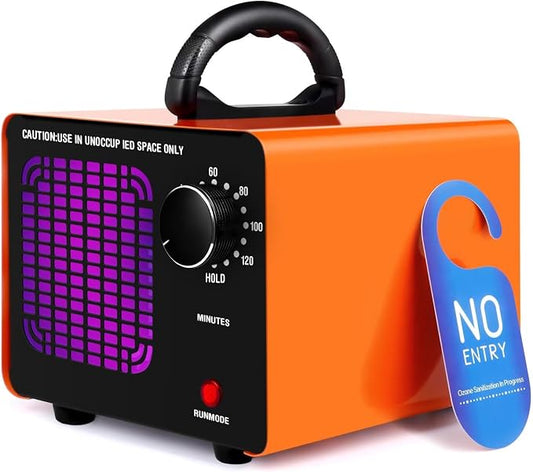 Ozone Generator 160,000mg/h, Ozone Machine Odor Removal Ozone Odor Eliminator Ozonator Air Ionizer Deodorizer for Home/Car/Smoke/Pet Odor