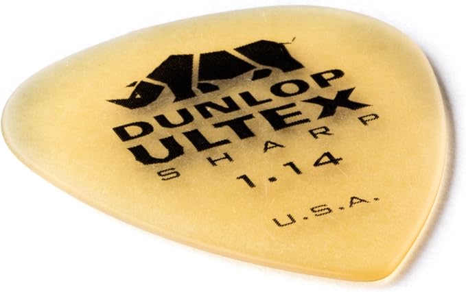 Jim Dunlop Ultex® Sharp Pick 1.14MM - 6 Pack