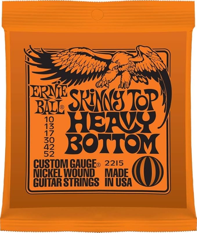 Ernie Ball Mighty Slinky Nickel Wound Electric Guitar Strings, 8.5-40 Gauge (P02228)