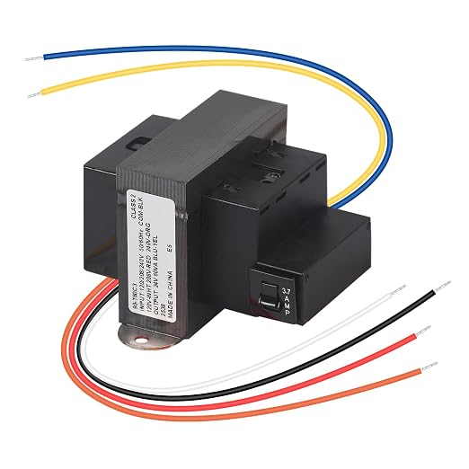 90-T60C3 Transformer 120/208/240V to 24V 60VA Foot Mount Class 2 Transformer Replacement for Industrial, Heating, Air Conditioning Controls Applications