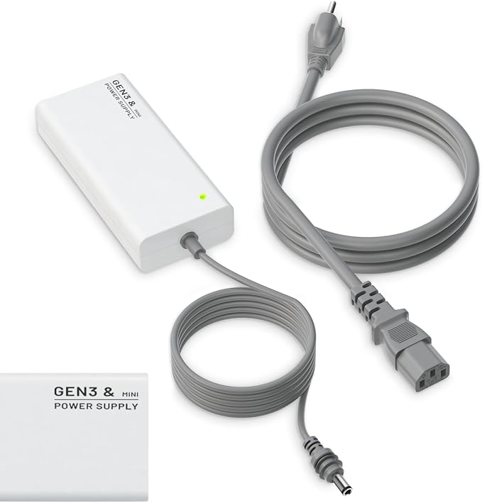 for Starlink Gen 3 & Mini Charger, 144W 48V 3A Power Supply, 100~240V AC to DC Adapter, Replacement for Starlink Gen3 & Mini Accessories