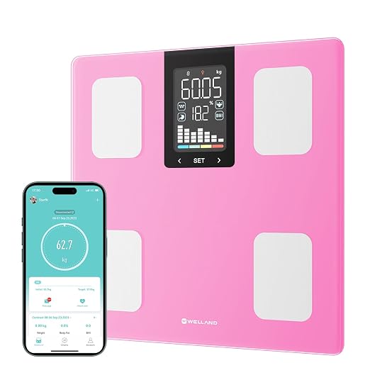 Fitdays Smart Body Tape Measure,Fitdays Smart Scale for Body Weight