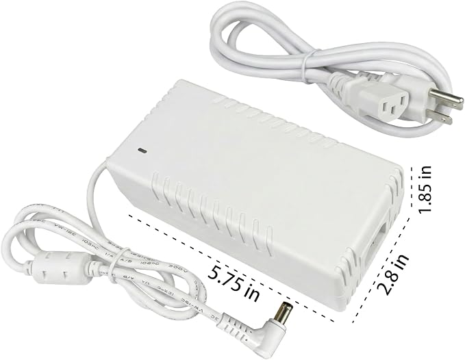 54V PoE Adapter for Ubiquiti UniFi US-XG-6POE USW-Ultra-210W | 54V high efficiency PoE charger, safe & stable power supply, fits Ubiquiti UniFi XG 6 PoE, 6 8 port network switch devices