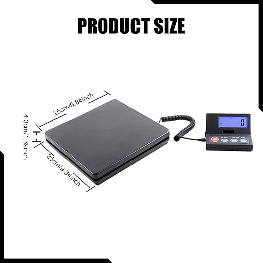 Lightweight 110 Heavy Duty Digital Postal Scale Parcel Weighing Scale for