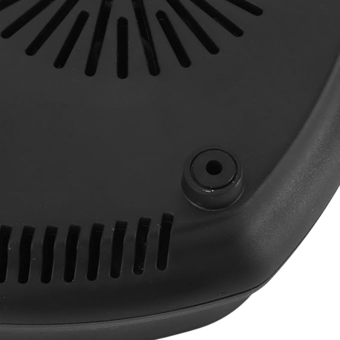 800W Mini Electric Stove, 800W Portable Electric Hot Plate Concentrated Energy Heating for Making Tea (Black)