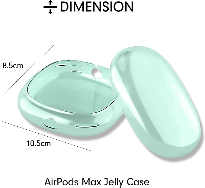 Sonix Protective Case for AirPods Max 2 & 1 | Headphones Cover | Jelly Mint Green