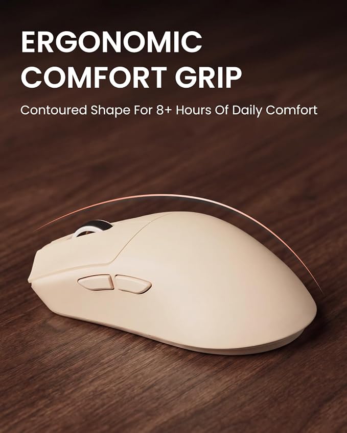 Wireless Keyboard and Mouse Combo with Warm Backlit Pudding Keycaps, Bluetooth & 2.4G, 2000mAh Rechargeable, Full Size, Metal Panel Quiet Computer Keyboard Set for Windows PC Desktop - Rose Gold