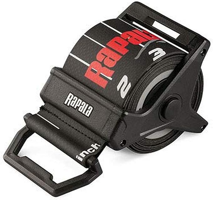 Rapala High Contrast Digital Fishing Scale and Retractable Ruler Bundle