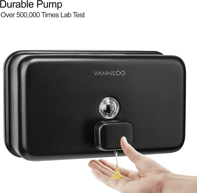 Black Commercial Soap Dispenser and Paper Towel Dispenser Bundle