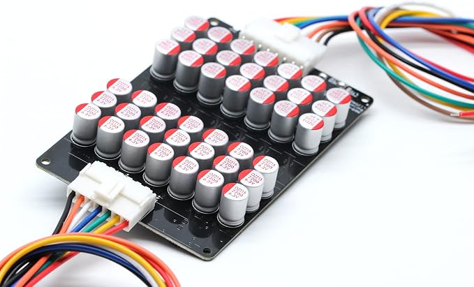 10S-14S 13S 12String 5A Capacitor Active Equalizer Lifepo4 Lithium Lipo/Titanate LTO Battery Energy Active Equalization BMS Balancer Module Whole Group Balancer
