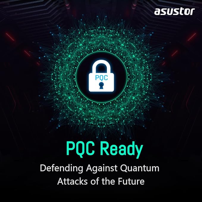 Asustor Lockerstor 10 AS6510T - 10 Bay NAS, 2.1GHz Quad-Core, 2 M.2 NVMe SSD Slot, 10GbE Port, 2.5GbE Port, 8GB RAM DDR4, Enterprise Network Attached Storage (Diskless)