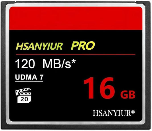 16GB UDMA High Speed,Original CF Card Camera Memory Card for Professional Photographer,Videographer,Enthusiast
